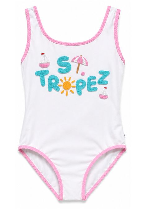 Costume con stampa SAINT BARTH | CARA003 CARA STRING02514L ST TROPEZ TERRY 0123